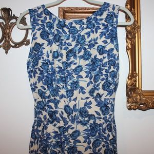 Vintage Floral Dress - Anne Elisabeth Abaya Paris